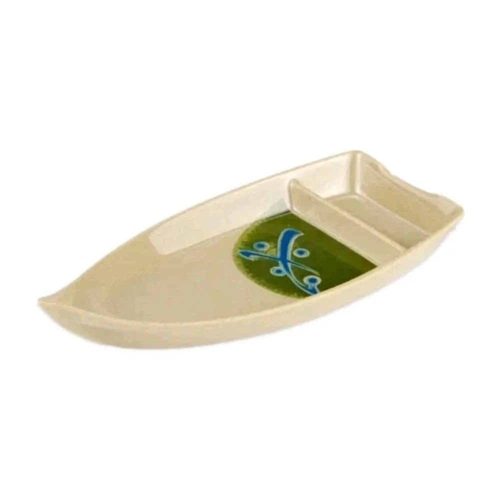 Melamine Boat Sushi Plates 12